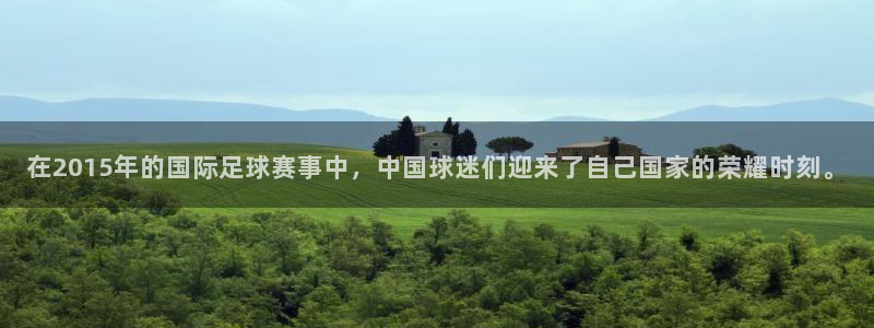 2026年世界杯直播平台:在2015年的国际足球赛事中,中国球迷们迎来了自己国家的荣耀时刻。
